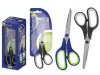 Bismark Tijeras de Oficina Acero Inoxidable 19cm Ergonomicas Colores Surtidos