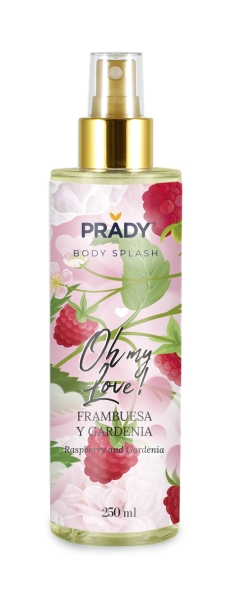 Prady Body Splash Oh My Love - Frasco De 250 Ml - Spray Pulverizador