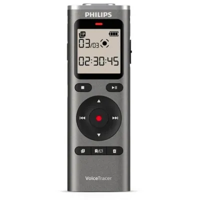 Philips Grabadora Digital 8GB con Conexión USB-A y Entrada Micro SD