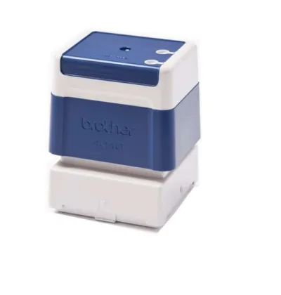 Brother Pack de 6 Monturas de Sellos Originales 40x40mm Color Azul