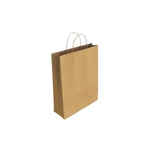 Bismark Bolsa de Papel Kraft 32x10x24cm Color Marrón