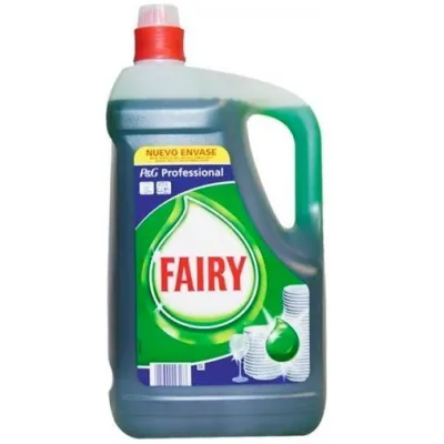 Fairy Lavavajillas Profesional Concentrado Líquido 5L Uso Manual