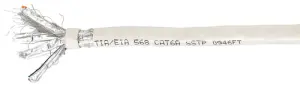 BOBINA EQUIP CATEGORIA 6A S/FTP RIGIDO 305M