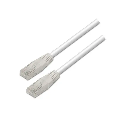 AISENS Cable de Red Blanco 3m Cat5e U/UTP