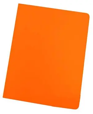 Gio Subcarpeta Simple Cartulina Naranja Intenso 250g - 50 Unidades