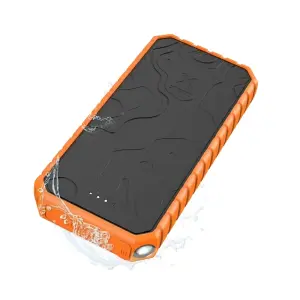 Xtorm Xtreme Power Powerbank 20.000 mAh 35W - 2x USB-C, 2x USB A, QC 3.0, IP65, Linterna, Negro