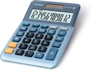 Casio Calculadora de Oficina Sobremesa Azul MS-120EM