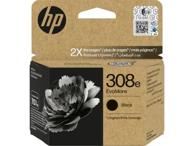 HP 308e Cartucho de Tinta Original Negro