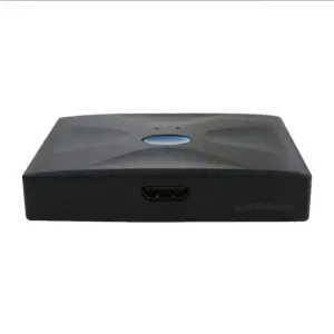 Approx Conmutador Automático Sobremesa HDMI 4K@30Hz 2 CPUs USB-C Color Negro