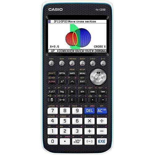 Casio Calculadora Gráfica Fx-Cg50 Pantalla Color Alta Resolución 216X384 Px Negro