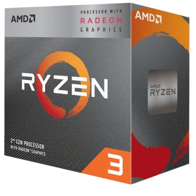 AMD Ryzen 3 3200G 3.6GHz 4-Core AM4 Box con Disipador