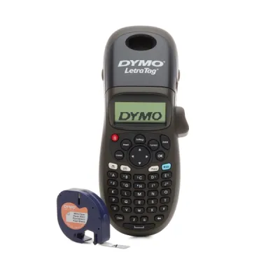 Dymo LetraTag LT100H Impresora de Etiquetas Portátil con Pantalla LCD y Memoria para 9 Etiquetas