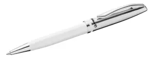 Pelikan Jazz Classic Bolígrafo Retráctil 1mm Mecanismo de Giro Blanco con Estuche de Regalo