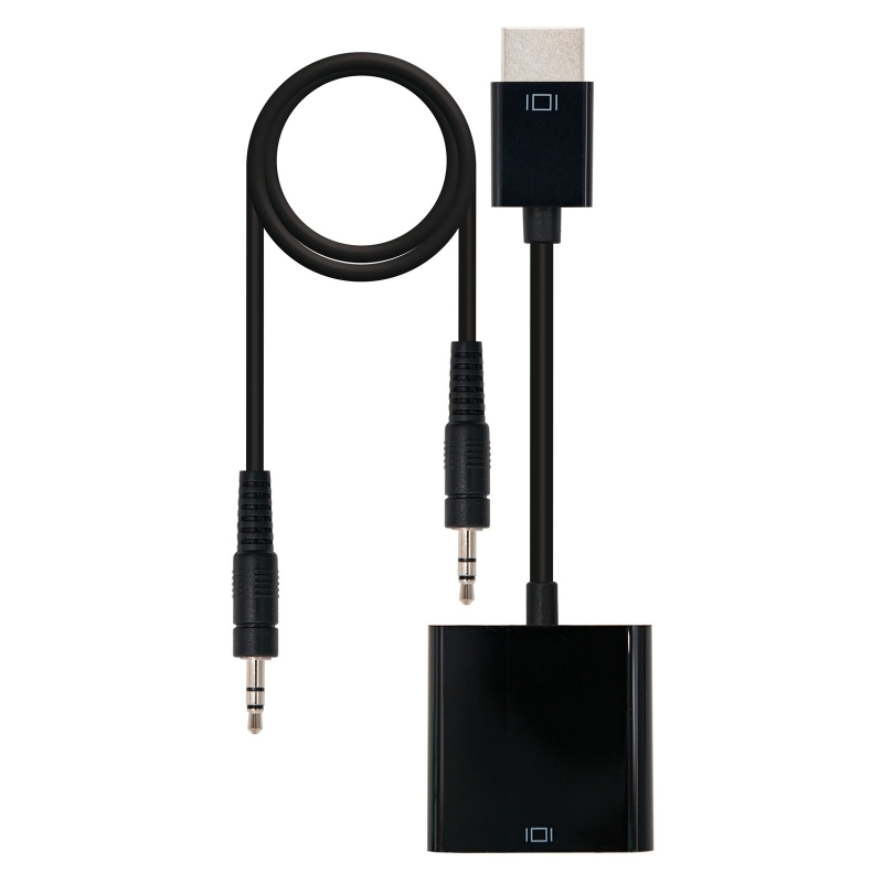 Nanocable Conversor Hdmi/Svga+Audio Hdmi/M-Svga/H