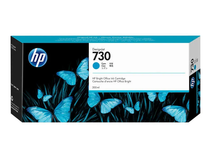 HP Tinta Cian Alta Capacidad Nº 730 para DesignJet T1700 Series
