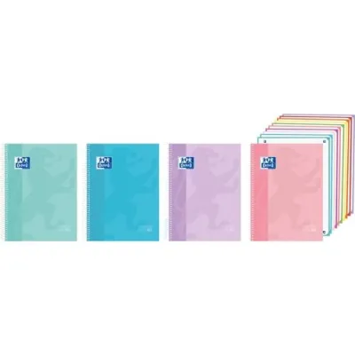 Oxford Cuaderno Europeanbook 10 XL Touch A4+ 200H 5x5 Write & Erase Tapa Extradura