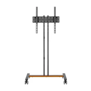 Aisens Soporte de Suelo Eco con Rueda para Monitor/TV 32-55" hasta 35Kg - Negro