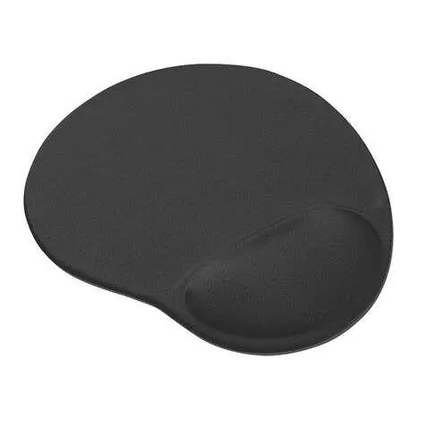 Cromad Alfombrilla Para Ratón Con Reposamuñecas De Gel - Base Antideslizante 23.5x19.5 cm