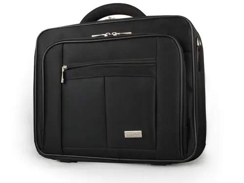 NATEC Maletín Negro 43,9 cm (17.3") para Informática y Electrónica
