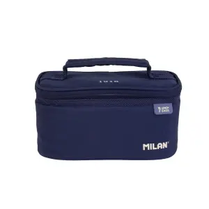 Milan Bolsa Isotérmica Porta Alimentos 1,5L con Recipiente - Color Azul