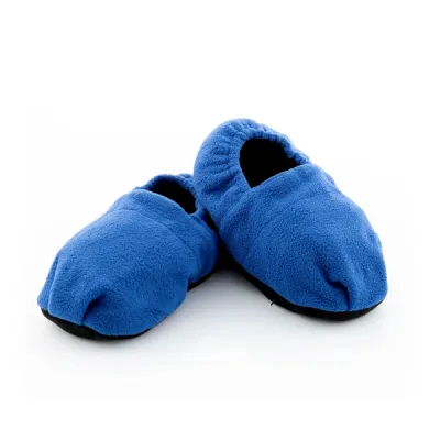 InnovaGoods Zapatillas de Casa Calentables en Microondas Unisex Talla Única Color Azul