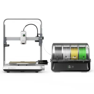 Creality Ender-3 V4 Impresora 3D Abierta - Volumen 22x22x23,5cm - Velocidad hasta 500mm/s - Calentador Ceramico de 60W - WiFi, USB