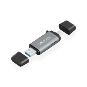 Aisens Lector Tar SD MSD MMC RS-MMC MMCM USBA USBC