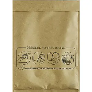 Fellowes Pack de 50 Bolsas de Burbujas Acolchadas 240x330mm con Tira Autoadhesiva