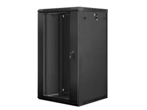 Lanberg Armario Rack 22U Bastidor de Pared Negro WF01-6622-10B