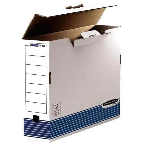 Fellowes Caja De Archivo Definitivo 100Mm A3 System Azul