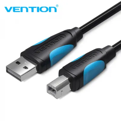 Vention Cable USB 2.0 Macho a USB-B Macho para Impresora 1.5m 480Mbps Negro