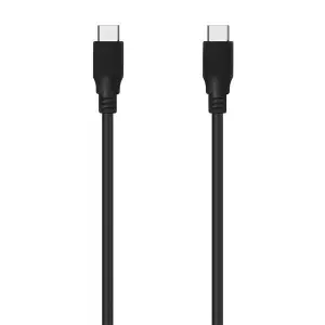 Aisens Cable USB 3.2 GEN2X2 20GBPS 8K@30Hz 5A 100W E-Marker - Tipo USB-C/M-USB-C/M - 0.6m - Color Negro