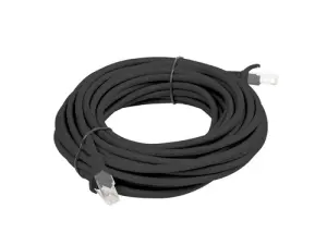 Lanberg Cable de Red Cat6 U/UTP Negro 5m PCU6-10CC-0500-BK