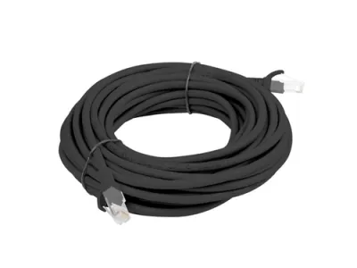 Lanberg Cable de Red Cat6 U/UTP Negro 5m PCU6-10CC-0500-BK