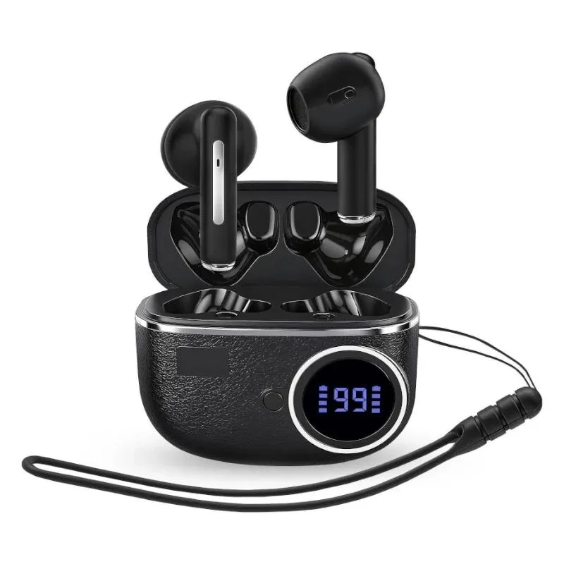 Energy Sistem Auricular Intrauditivo Bluetooth TWS ChargeView LCD 20h Negro