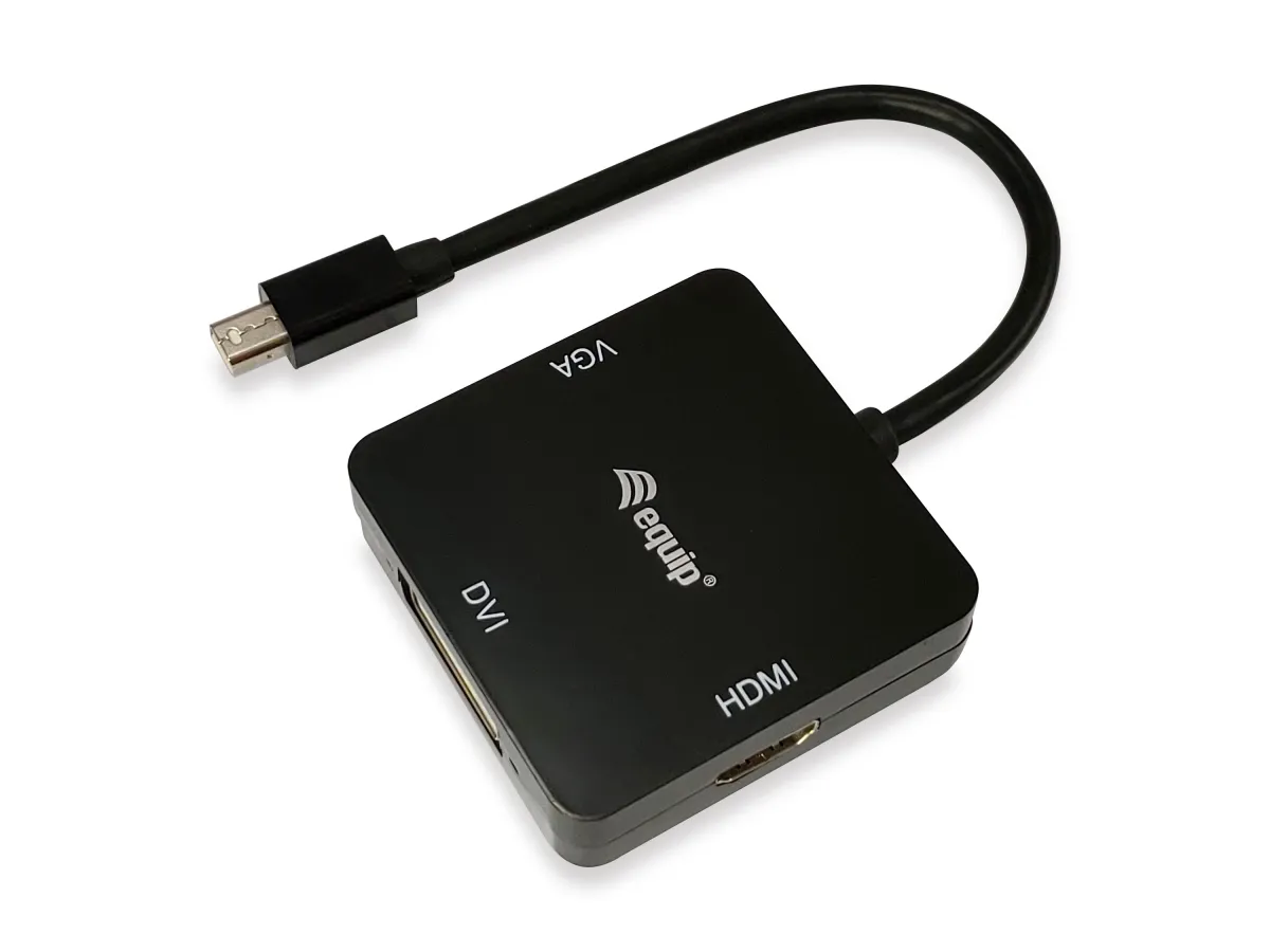Adaptador Mini Displayport | Thunderbolt A Hdmi Dvi Vga - Equip
