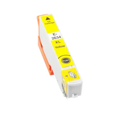 Epson T2634/T2614 (26XL) Amarillo Cartucho de Tinta Compatible C13T26344012/C13T26144012