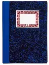 Dohe Cuaderno Cartoné 80H Cuarto Natural Rayado Horizontal 70gr Azul