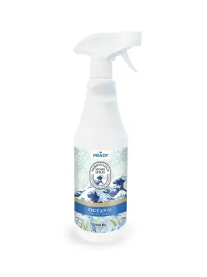 Prady Ambientador Home Spray Oceano - Frasco de 700 ml - Spray Pulverizador