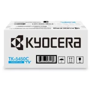 Kyocera TK5450C Cartucho de Tóner Original Cian 1T0C0DCNL0