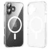 Vention Funda Rígida para iPhone 16 Plus con Anillo Magnético MagSafe, Transparente