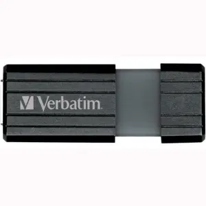 Verbatim Pendrive Store'n'Go Pinstripe 8GB Hi-Speed Retráctil USB 2.0 Negro