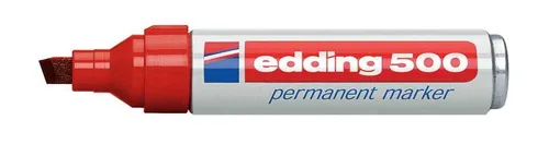 Edding Marcador Permanente 500 Rojo