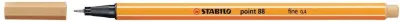 Stabilo Point 88 Rotulador Punta Fina 0.4 mm Tinta Agua Color Ocre Claro