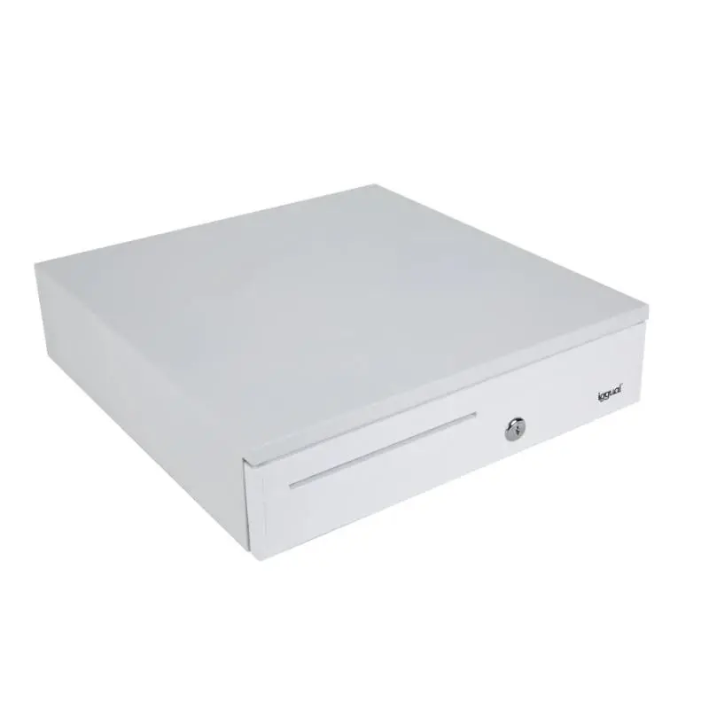 iggual Cajón Portamonedas IRON-30PW 5+5 Blanco Puro