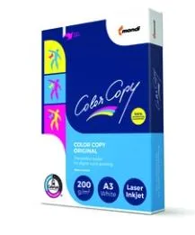 Color Copy Papel Reprográfico DIN A3 200g Satinado Paquete 250 Hojas