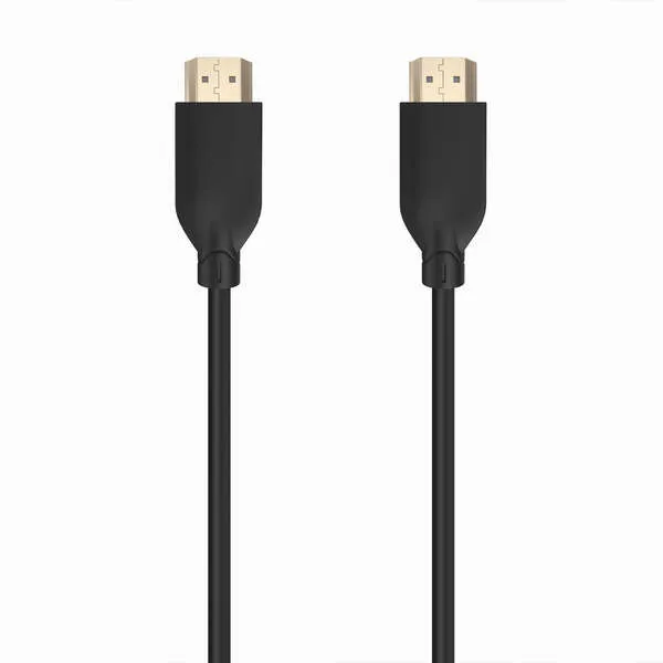 AISENS Cable HDMI V2.0 Alta Velocidad 4K@60Hz 18Gbps A/M-A/M Negro 0.5m