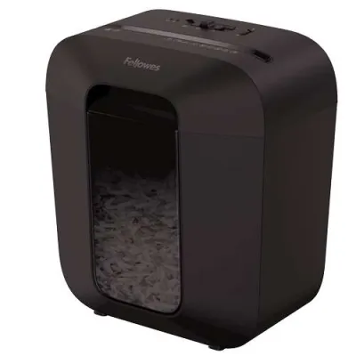 Fellowes LX25 Destructora de Papel Manual P-4 - Destruye Hasta 6 Hojas - 11.5L - Negro
