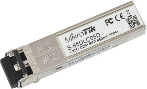 Mikrotik S-85DLC05D Módulo Transceptor SFP 1250 Mbit/s 850 nm