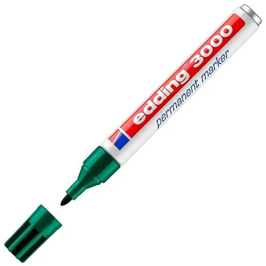 Edding Marcador Permanente 3000 Verde